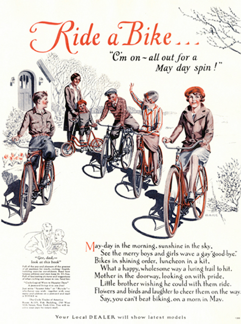 Vintage Bicycle Adverts 1920s 1950s